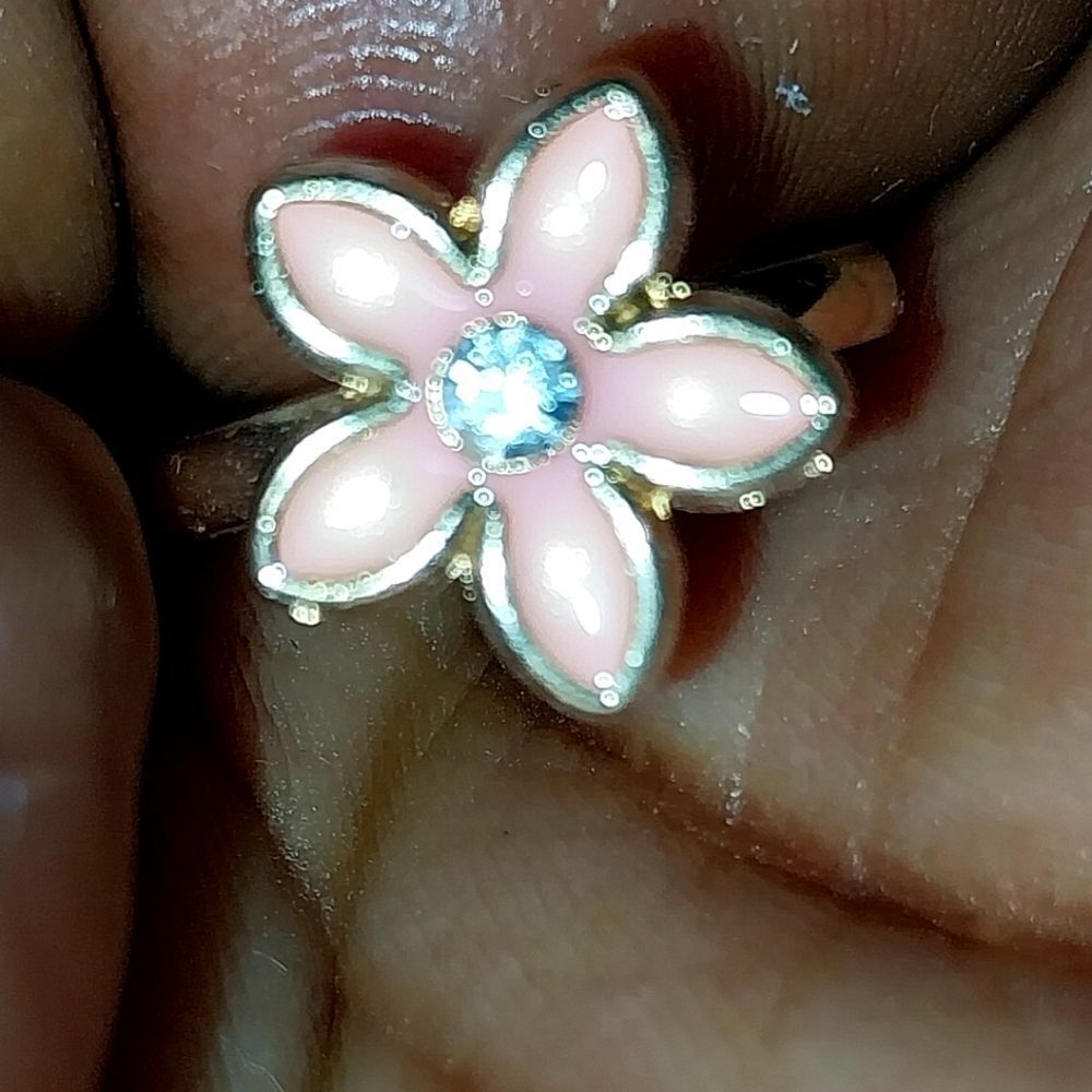 Super cute girls jeweled adjustable ring - Picture 3 of 4